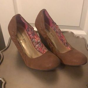 Madden Girl Microfiber Wedges - Size 9